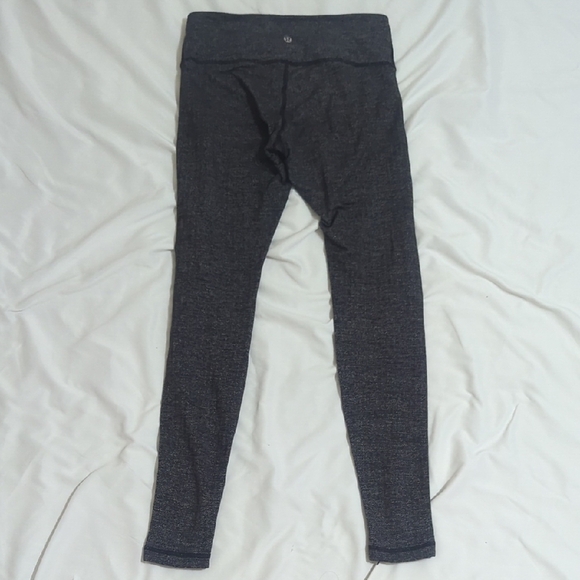 Lululemon Wunder Under Low-Rise Tight *28", Color Heathered Herringbone Size 6 - Picture 14 of 16